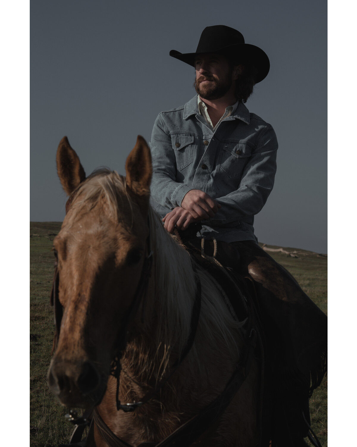 Image #1 - Cody James Men's Coasting Light Wash Button-Front Unlined Denim Jacket, Indigo, hi-res