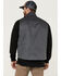 Image #4 - Brothers and Sons Men's Solid Baby Twill CC Zip-Front Vest, Charcoal, hi-res