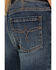 Image #2 - Shyanne Girls' Althea Floral Embroidered Flare Stretch Denim Jeans, Medium Wash, hi-res
