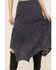 Image #2 - Originality Women's Handkerchief Hem Lace Midi Skirt, Navy, hi-res