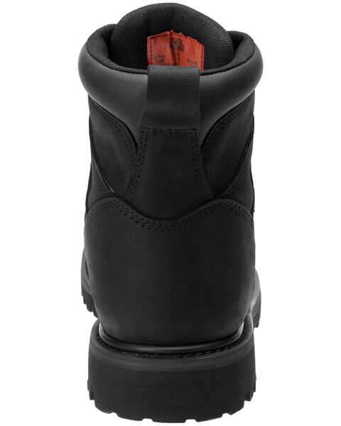 Image #4 - Harley Davidson Men's Gavern Waterproof Work Boots - Soft Toe, Black, hi-res