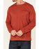Image #3 - Ariat Men's Rebar Workman Alloy Flag Graphic Long Sleeve Work Pocket T-Shirt , Red, hi-res