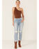 Image #1 - 7 For All Mankind Women's High Rise Crop Denim Jeans, Blue, hi-res