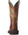 Ariat Women's Bright Eyes II Western Boots - Wide Square Toe, Brown, hi-res