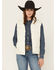 Image #1 - Ariat Women's Ultradown Puff Vest, White, hi-res