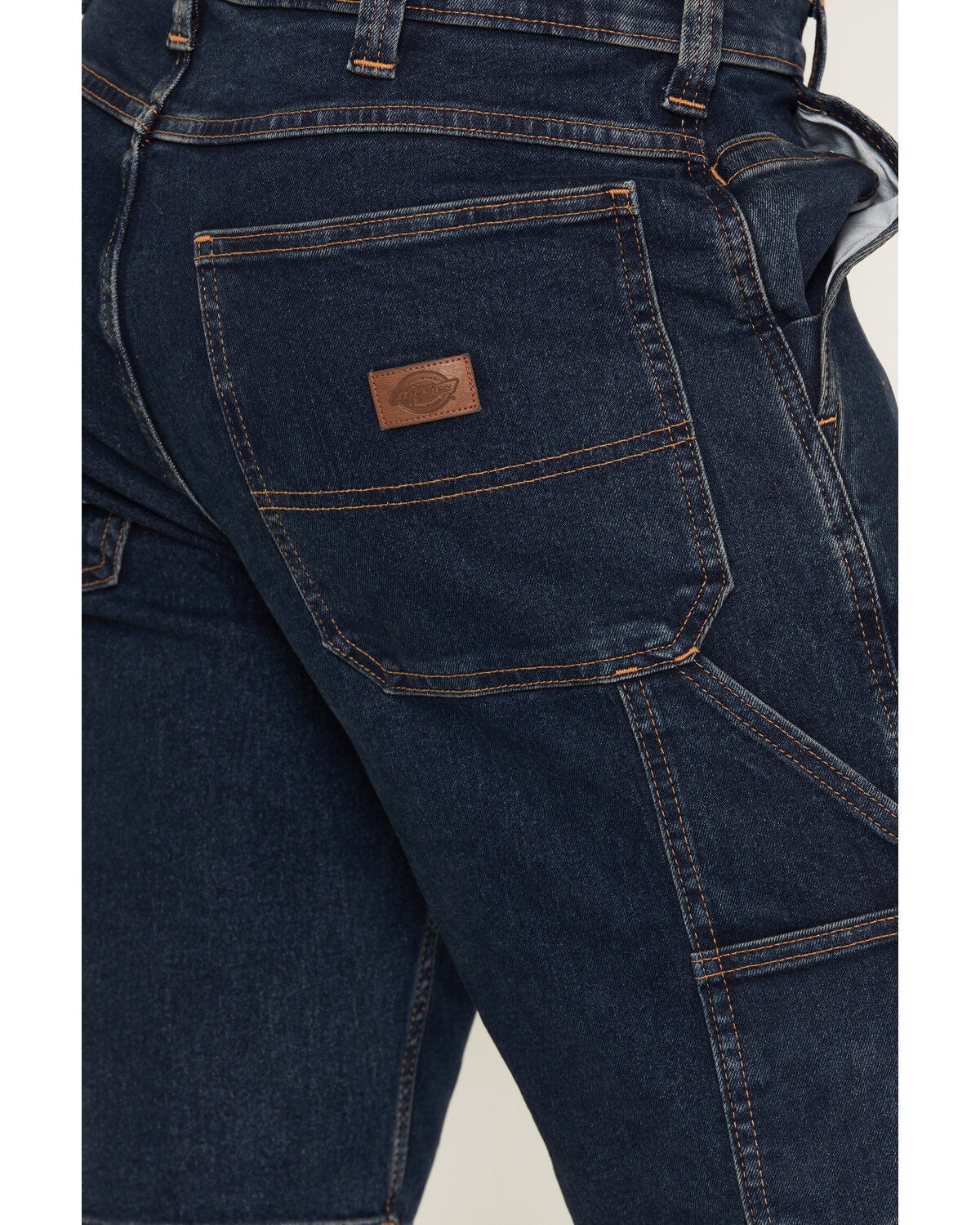 Image #4 - Dickies Men's 11" Utility Stretch Denim Shorts, Dark Wash, hi-res