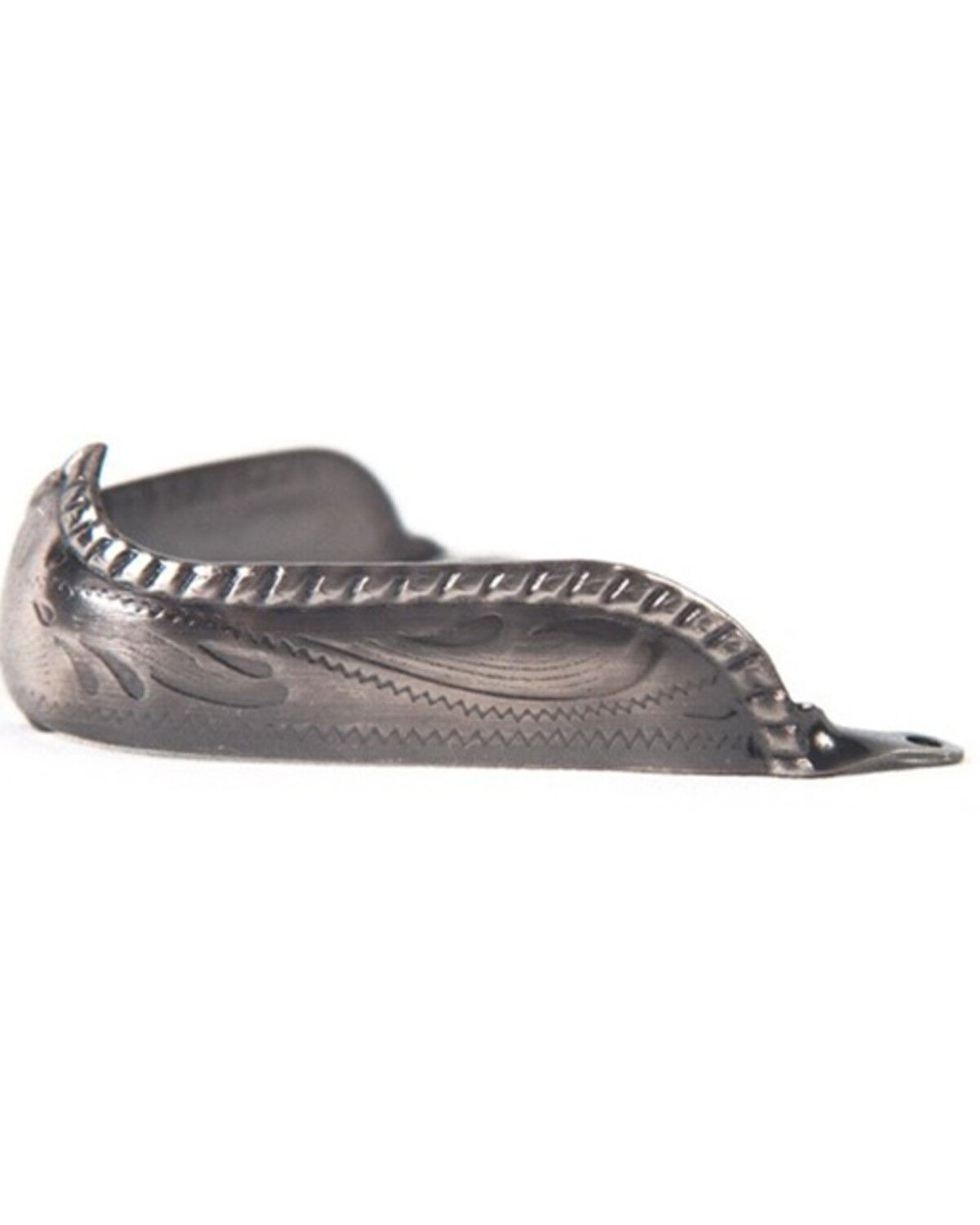Image #1 - Almax Antique Pewter Toe Rand, Black, hi-res