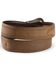 Image #2 - Ariat Men's Basic Western Leather Belt - Reg & Big, Distressed, hi-res