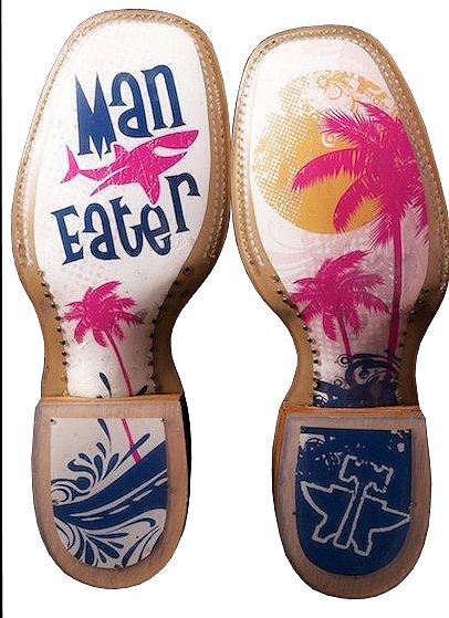 Tin Haul Women's Man Eater Shark 