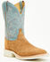 Image #1 - Justin Men's Alamo Roughout Western Boots - Broad Square Toe, Tan, hi-res