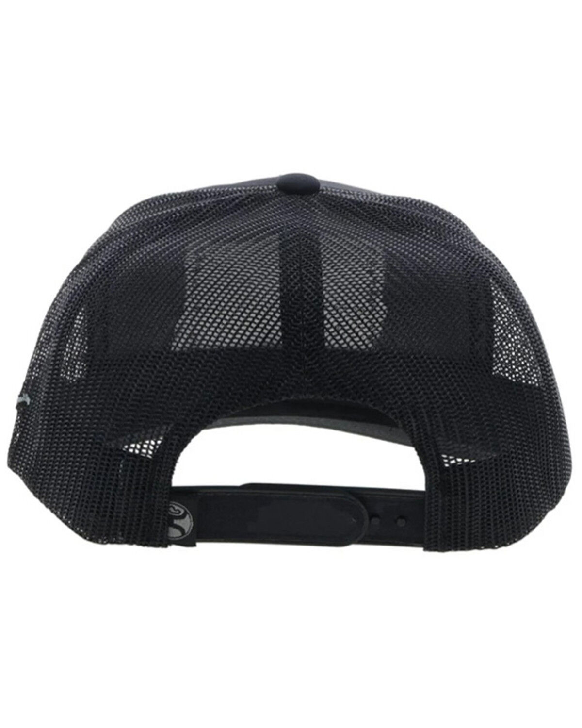 Image #2 - Hooey Men's Liberty Roper Trucker Cap, Black, hi-res