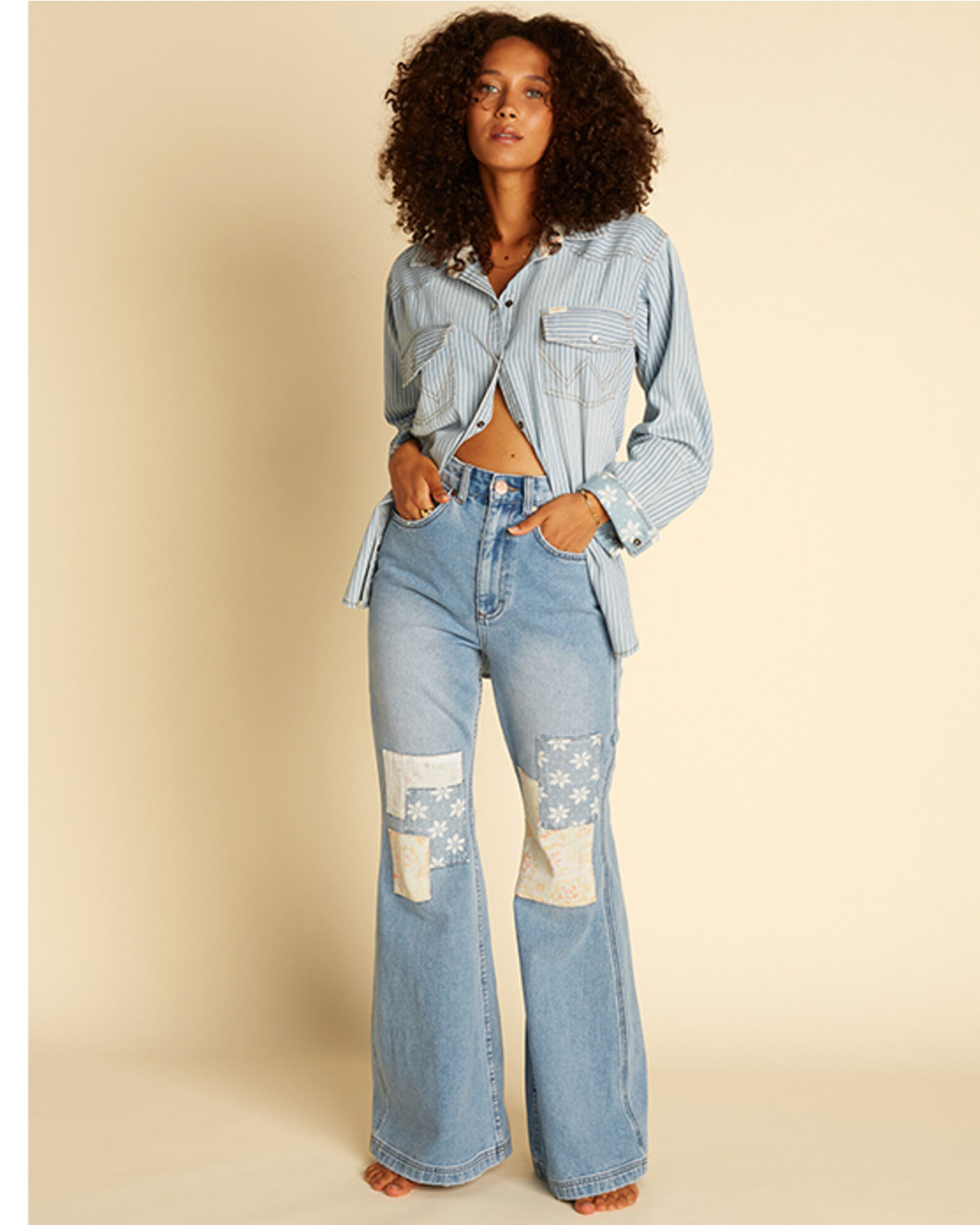 Billabong wide range denim pant sale
