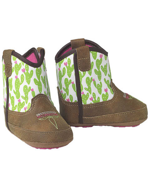 Ariat Infant Girls' Anaheim Western Boots, Brown, hi-res