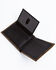 Image #3 - Cody James Men's Brown Horizontal Bi-Fold Leather Wallet, Brown, hi-res