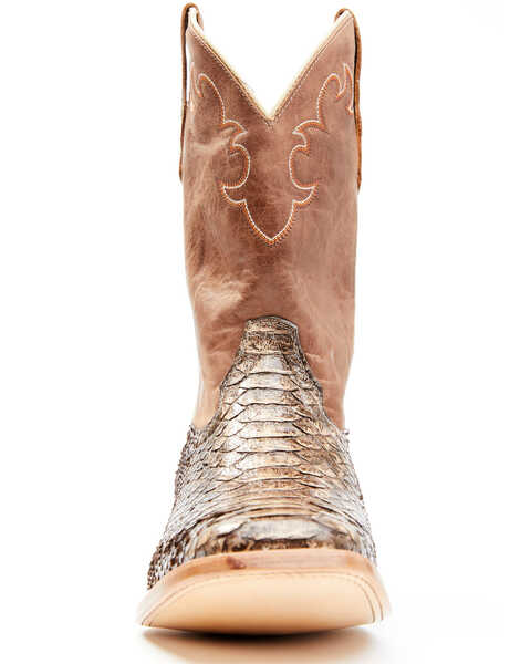 Cody James Men's Exotic Python Western Boots - Wide Square Toe, Python, hi-res