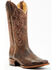 Image #1 - Shyanne Women's Cassidy Spice Combo Leather Western Boots - Square Toe , Brown, hi-res