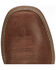 Image #6 - Justin Boys' Canter Western Boots - Broad Square Toe, Brown, hi-res