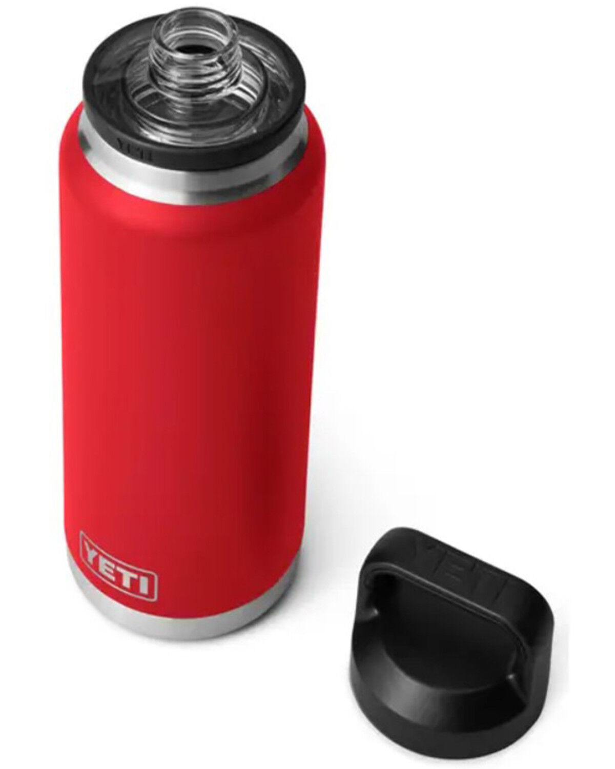 Image #2 - YETI Rambler® Chug Cap 36oz Water Bottle, Red, hi-res