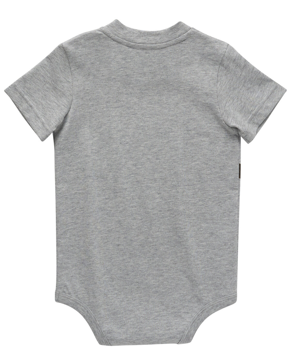 Image #2 - Carhartt Infant Boys' Short Sleeve Toolbelt Onesie, Heather Grey, hi-res