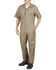 Image #1 - Dickies Short Sleeve Work Coveralls, Khaki, hi-res