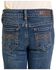 Image #2 - Rock & Roll Denim Girls' Medium Wash Boot Stitch Bootcut Denim Jeans, Medium Wash, hi-res