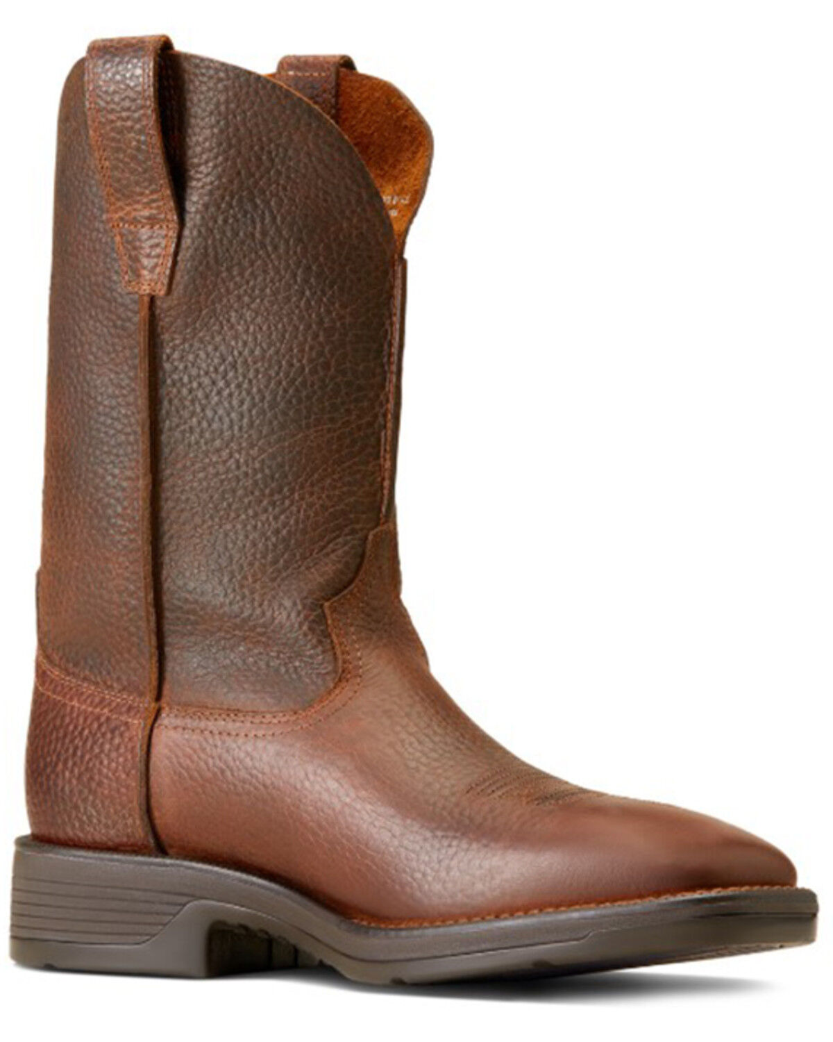 Image #1 - Ariat Men's Ridgeback Rambler Performance Western Boots - Broad Square Toe, Brown, hi-res