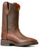 Image #1 - Ariat Men's Ridgeback Rambler Performance Western Boots - Broad Square Toe, Brown, hi-res