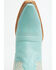 Image #6 - Circle G Women's Butterfly Western Booties - Snip Toe, Mint, hi-res