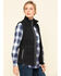 Image #3 - Ariat Women's Black Rebar Stretch Canvas Softshell Vest, Black, hi-res