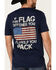Image #6 - Buck Wear Men's Pack It Short Sleeve Graphic T-Shirt, Navy, hi-res
