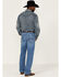 Image #3 - Blue Ranchwear Men's Bronc Rider Light Medium Wash Rigid Regular Straight Jeans, Light Medium Wash, hi-res