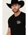 Image #3 - Moonshine Spirit Men's Sugar Skull Short Sleeve Graphic T-Shirt, Black, hi-res