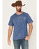 Image #1 - Changes Men's Dutton Ranch Steerhead Short Sleeve Graphic T-Shirt, Navy, hi-res