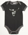 Image #4 - Cody James Infant Boys' Printed Jersey Steer Head & Camo Sleep Set, Black, hi-res