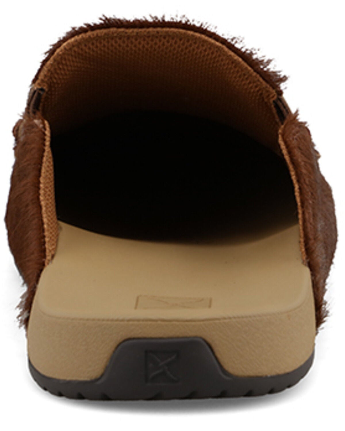 Image #5 - Twisted X Women's Cowhide Mules - Moc Toe, Dark Brown, hi-res