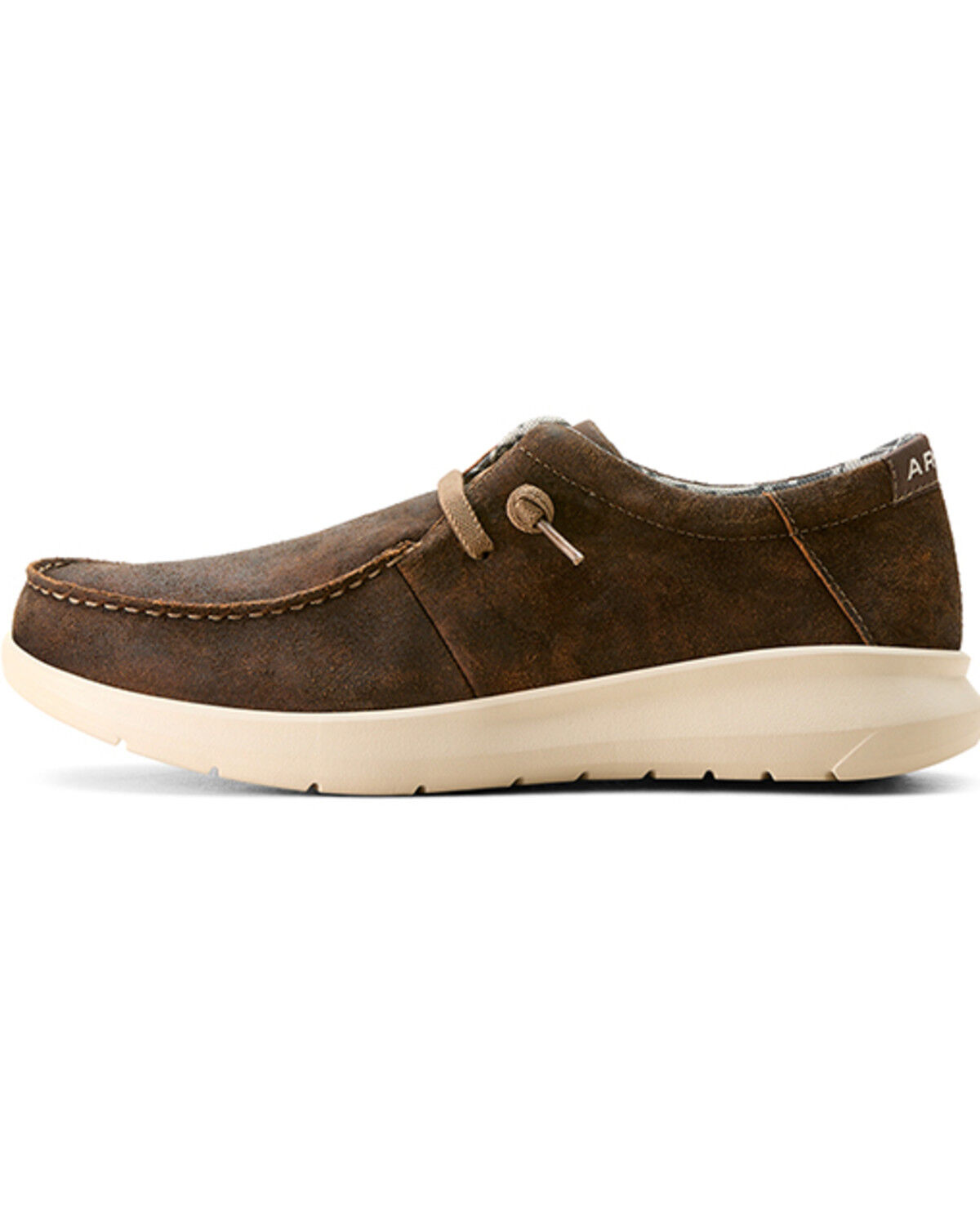 Image #2 - Ariat Men's Hilo Casual Shoes - Moc Toe, Brown, hi-res