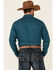 Image #4 - Cody James Men's Ride On Solid Long Sleeve Snap Western Shirt, Turquoise, hi-res