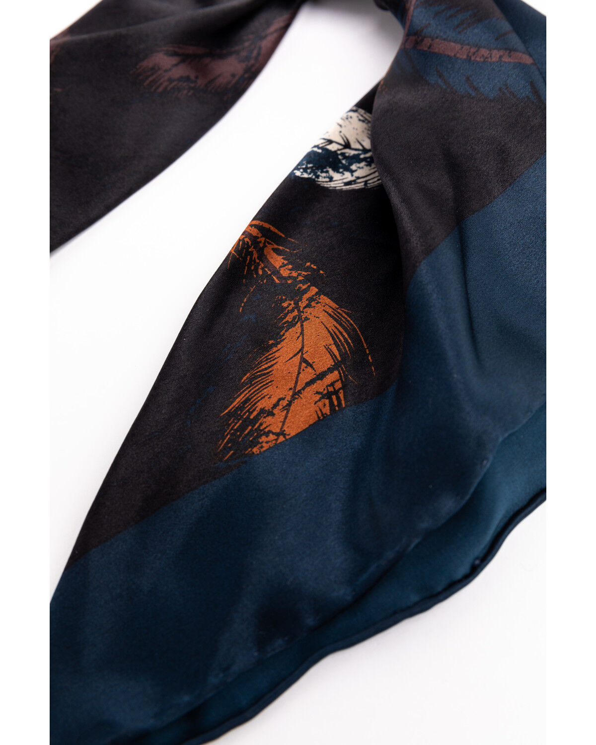 Image #3 - Cody James Men's Silk Feather Bandana, Multi, hi-res