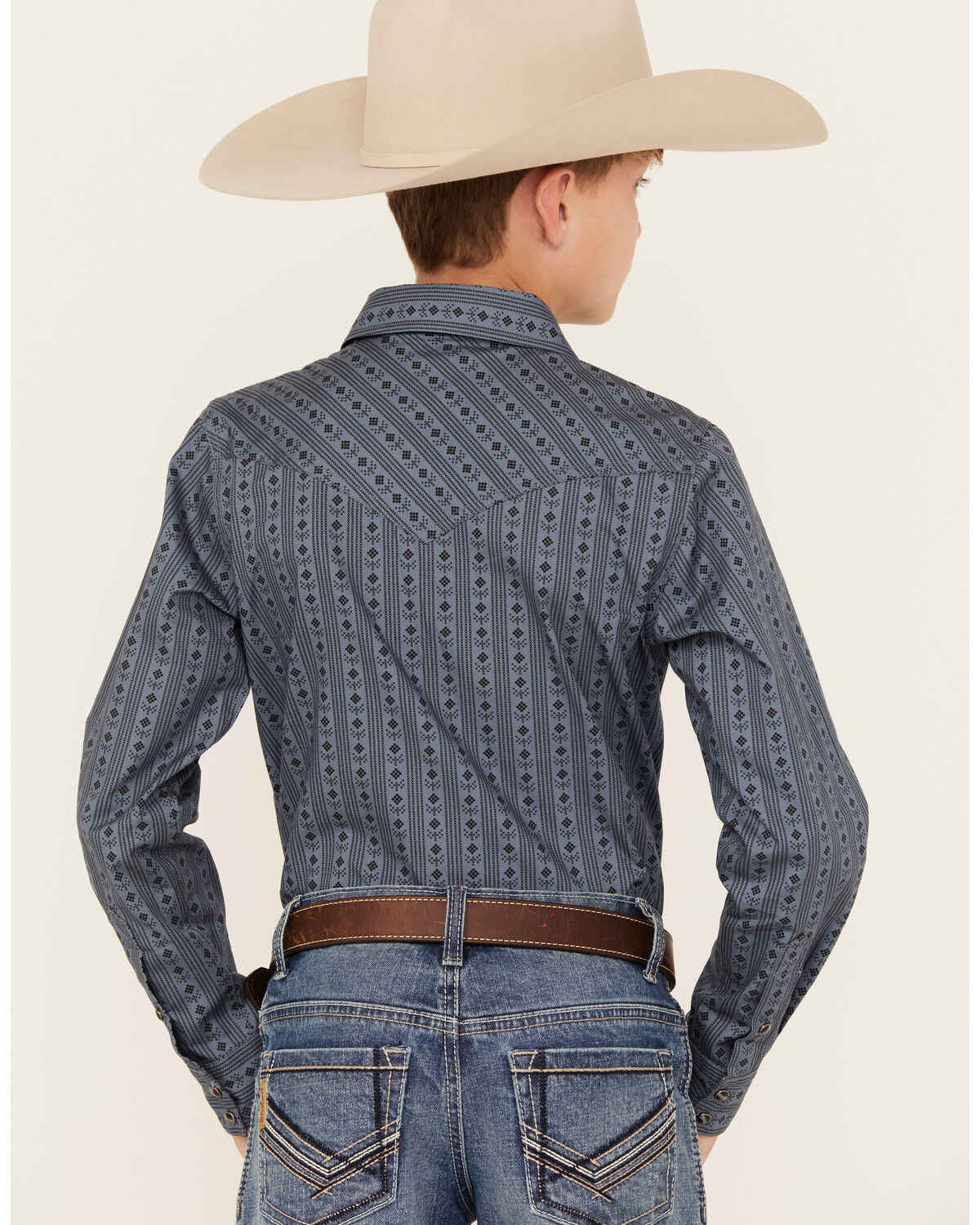 Image #4 - Cody James Boys' Cowboy Long Sleeve Snap Western Shirt, , hi-res