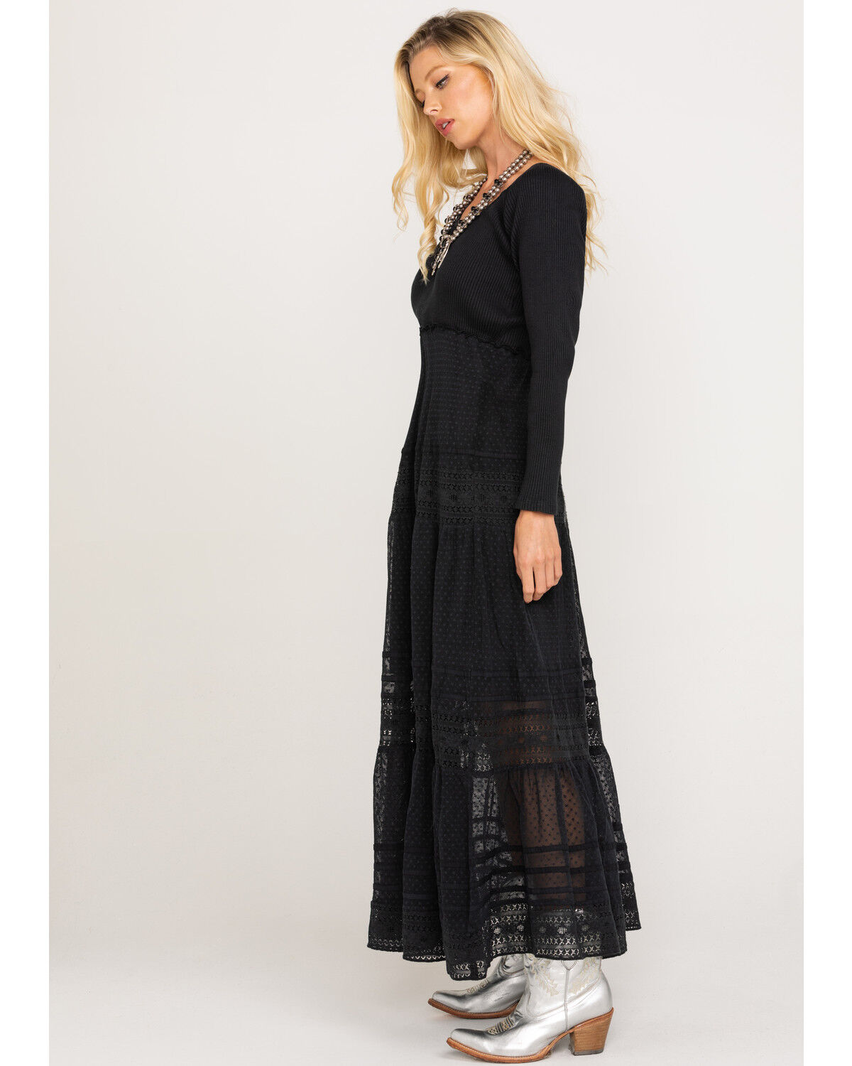 free people long sleeve maxi dress