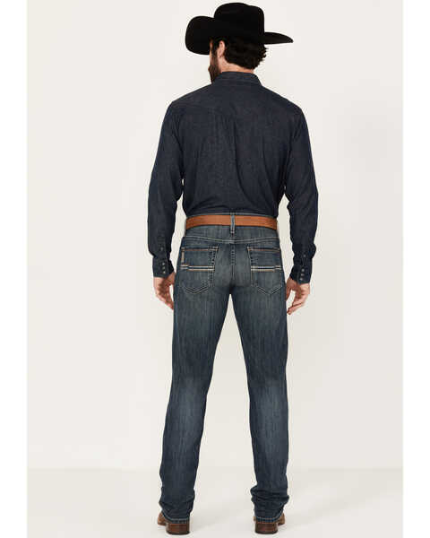Image #3 - Cinch Men's Jesse Dark Stonewash Tint Slim Straight Performance Stretch Denim Jeans , Dark Wash, hi-res