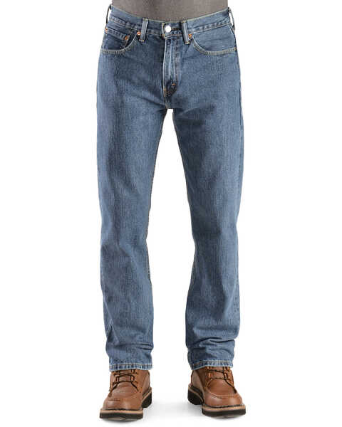 Lieve In tegenspraak Vertrek naar Levi's Men's 505 Prewashed Regular Straight Leg Jeans - Country Outfitter