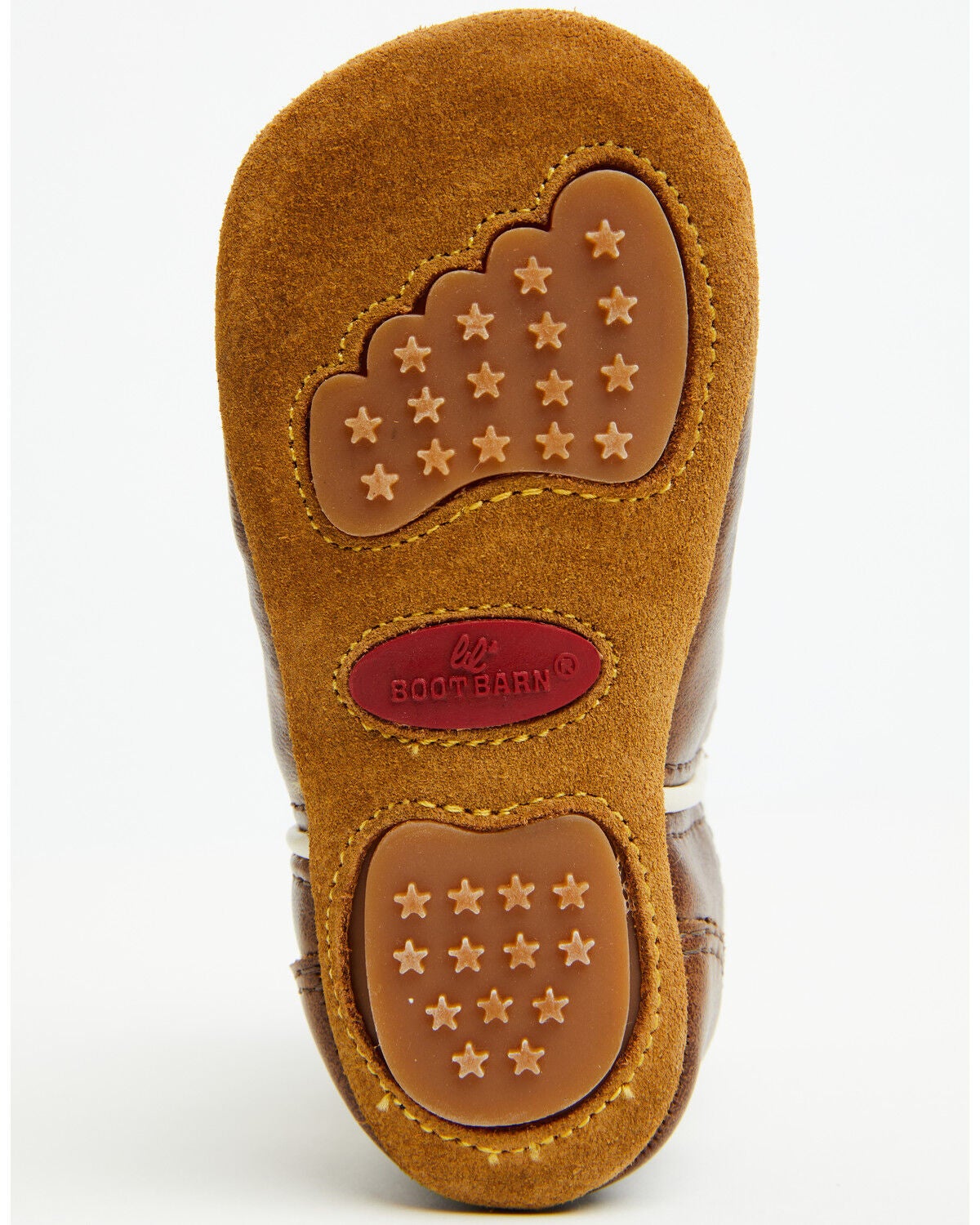 Image #7 - Boot Barn Infant Boys' Carter Poppets - Round Toe, Brown, hi-res