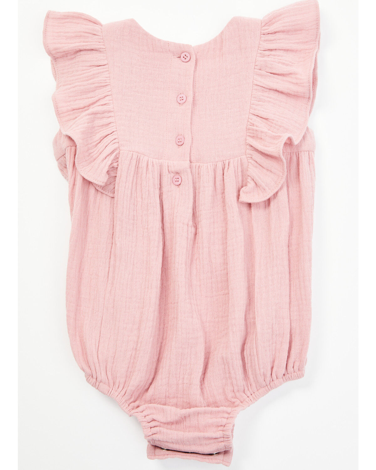Image #3 - Yura Infant Girls' Ruffle Onesie, Pink, hi-res