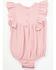 Image #3 - Yura Infant Girls' Ruffle Onesie, Pink, hi-res