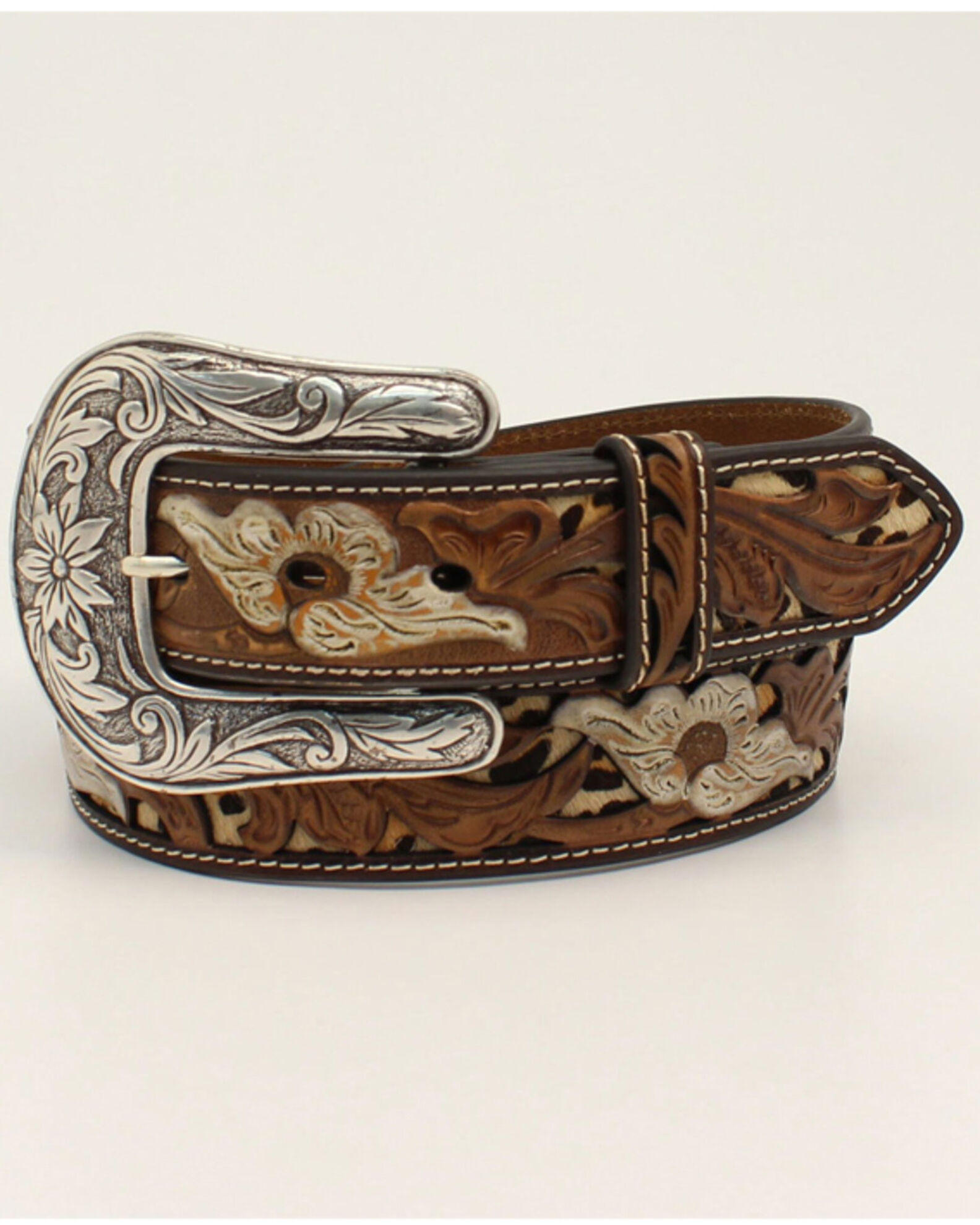 Leopard print ladies clearance belt
