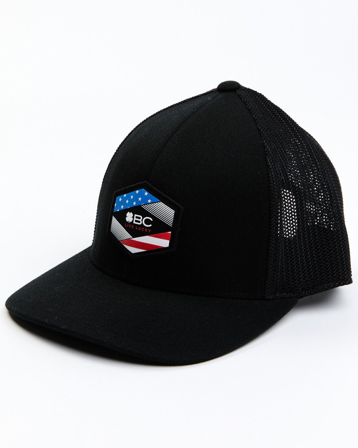 Black Clover Men's Honest Abe Ball Cap, Black, hi-res