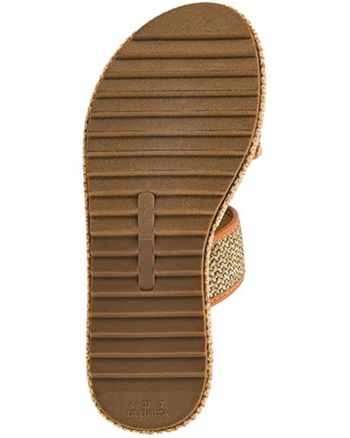 Image #5 - Corkys Women's Walk of Shame Platform Sandals, Tan, hi-res
