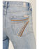 Image #2 - 7 For All Mankind Women's Light Wash Tailorless Bootcut Stretch Denim Jeans, Light Wash, hi-res
