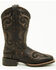 Image #2 - Shyanne Women's Greta Short Western Boots - Broad Square Toe, Brown, hi-res